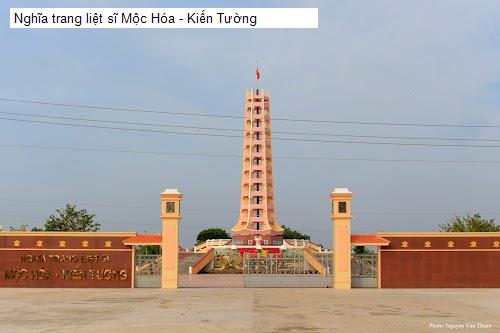Hình ảnh Nghĩa trang liệt sĩ Mộc Hóa - Kiến Tường